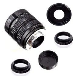 35mm f/1.7 APS-C CCTV Lens+adapter ring+2 Macro Ring for SONY NEX Mirroless Camera A5300/A6000/A6300/A7/A7II/A9