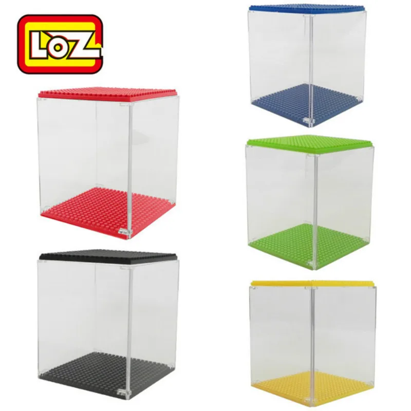 LOZ Mini Qute 3D  display case diamond block plastic cube building blocks toys brick educational toys for children