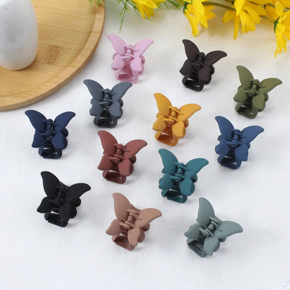 

12pcs Girls Cute Small Matte Texture Hair Claws Hairpins Headbands Kids Fashion Hair Accessories Children Lovely Hair Clips