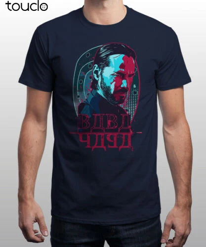 Baba Yaga Mr Wick Graphic Fan Art Funny Movie Black T-Shirt Parabellum