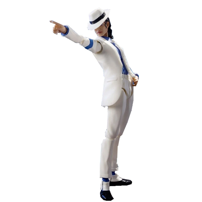 Assembly Michael Jackson Action Figures Collectible Model Hot Toy for Child Birthday Gift Home decoration