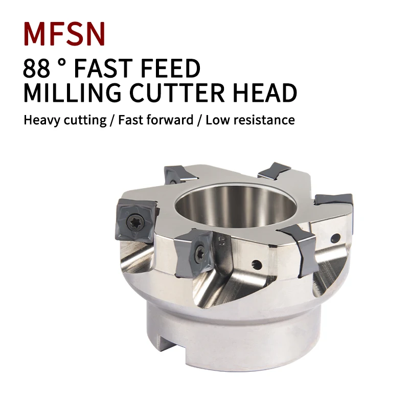 HSB-MFSN88050R-4T-M 82.8 utensili per la fresatura di macchine utensili CNC MFSN fresa e inserto di fresatura SUMU