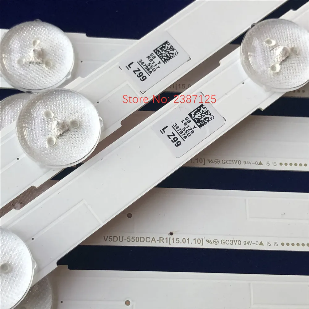 New LED Strip For UE55JU6400 UE55JU6650 UE55JU6000 UE55JU6430 UE55JU6640 UE55JU6500 UE55JU6740 UE55JU6570 UE55JU6770 UE55JU7500