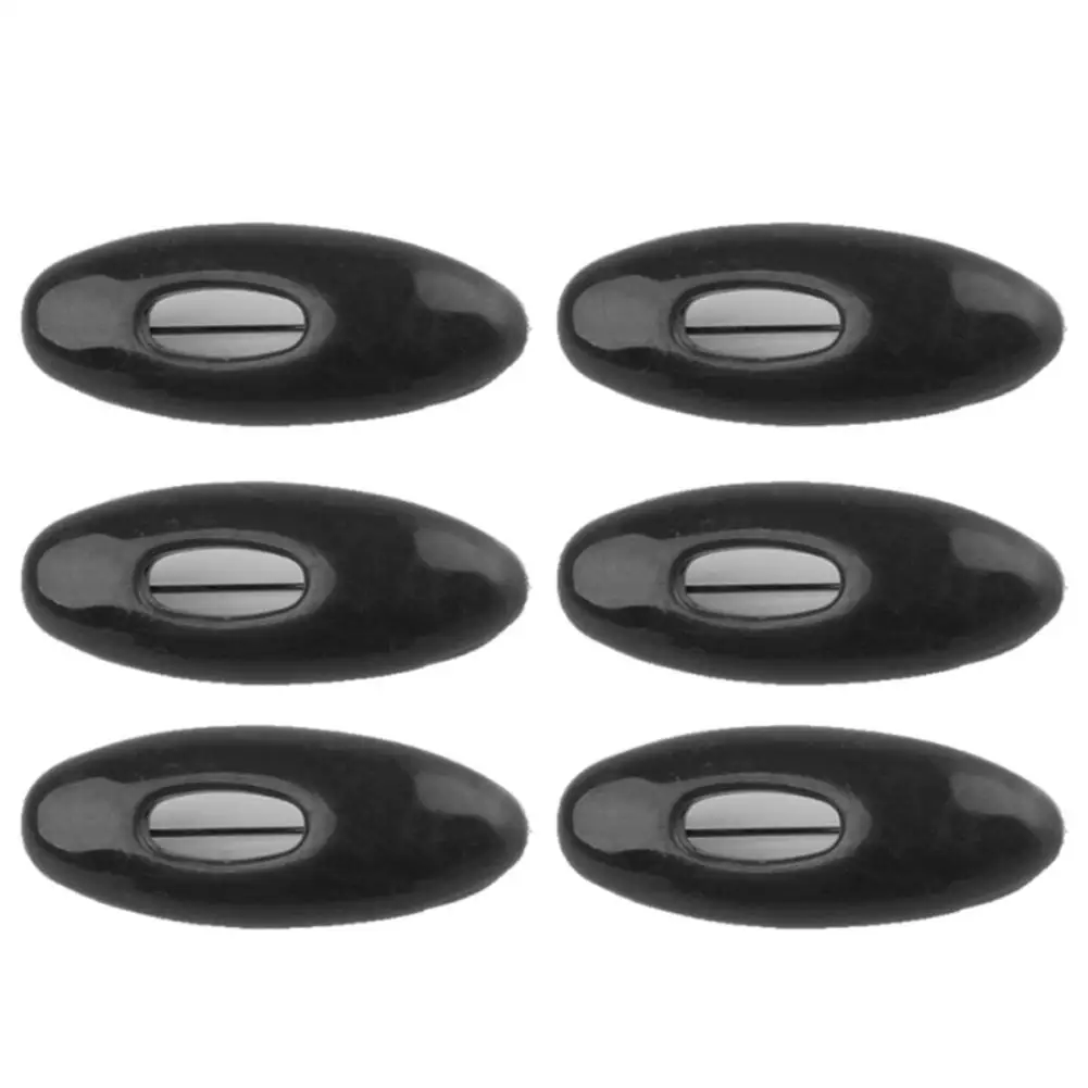 6Pcs Fashion Plastic Scarf Pins Brooches Muslim Hijab Safety Pin Mix Colors Apparel Accessory Decoration Jewelry Headscarf Pin