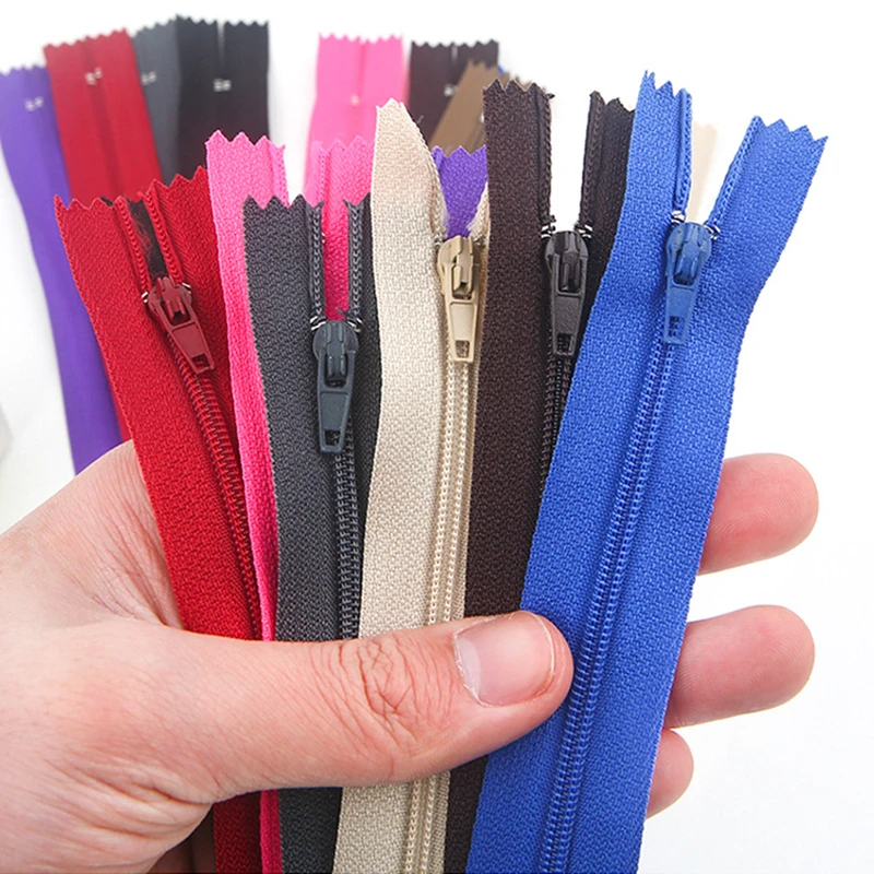 1000Pcs 20cm Length Colorful Zippers Nylon Coil Zipper For Tailor Sewing Handcraft DIY Pillow Clothes Accessories