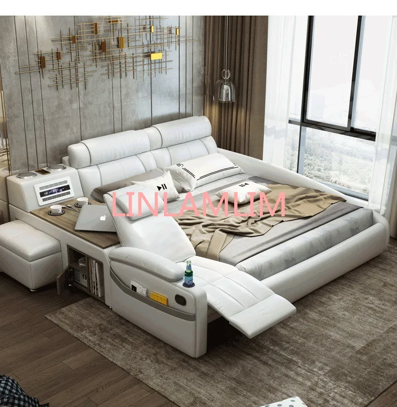 

Smart bed frame camas bedroom furniture кровать двуспальная lit beds سرير muebles de dormitorio мебель bedroom set cama de casa