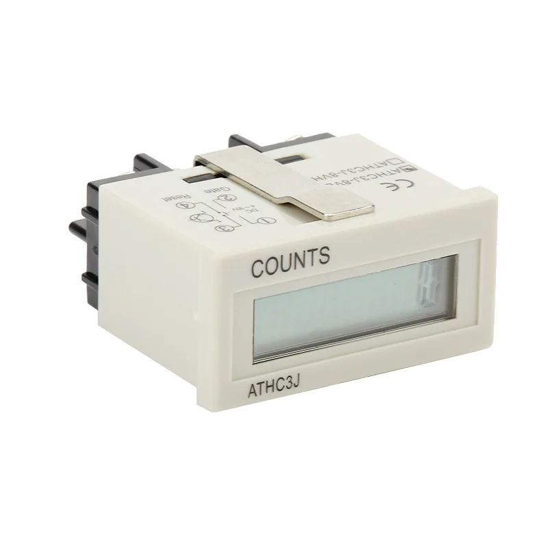 LCD Digit Pulse Counter Digital Timer 240v Voltage Electric Hour Merter Hour Counter AC 110V-120V DC 5V-30V input