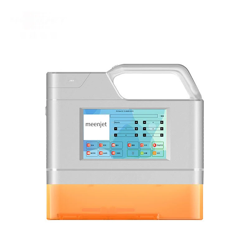 

Portable fiber laser marking machine for metal / wood acrylic plastic laser printer for sale / marking machine