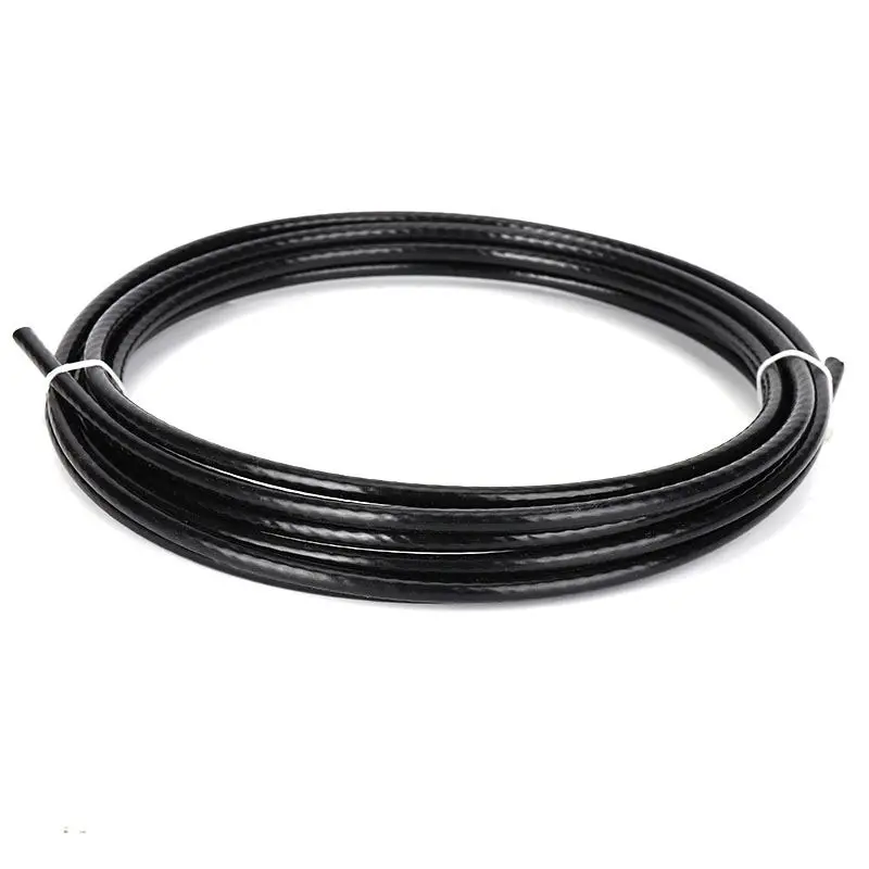 304 stainless steel black, green, blue and red transparent vinyl coated steel wire rope, 1mm-4mm, used for hanging light strings