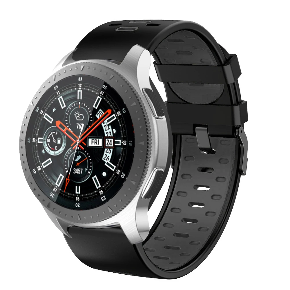 جديد حزام ساعة ل سامسونج غالاكسي ساعة 46 مللي متر/هواوي ساعة GT2/Amazfit GTR 47 مللي متر الرياضة سيليكون سوار معصمه ل 22 مللي متر Correa