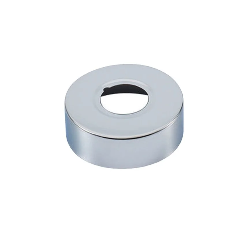 Válvula de ángulo de ducha de 2 piezas, cubierta decorativa de acero inoxidable, accesorios de ducha, tapa de Metal con superficie lisa