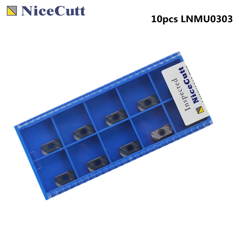 

LNMU Inserts High Speed For Milling Cutter EXN03R Fast Feed Tools Holder Bar