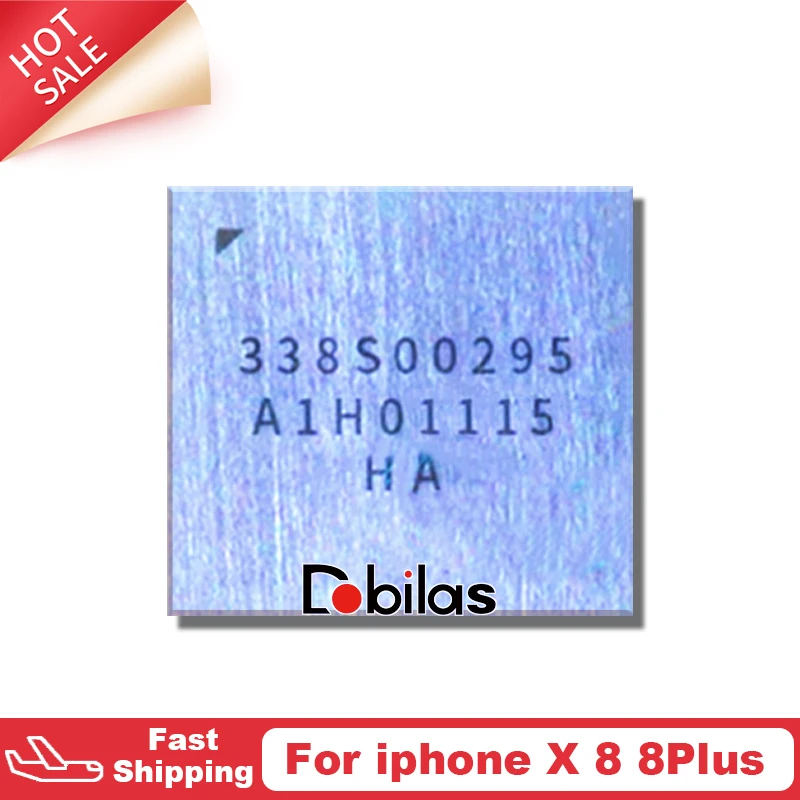 10Pcs/Lot 338S00295 U4900 U5000 U5100 For iPhone X 8 8Plus Audio Code IC Chip BGA Integrated Circuits Replacement Parts Chipset