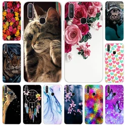 Cute Pattern Silicone Cover For VIVO Y12 Y15 Y17 Case Transparent TPU Soft Phone Covers For Vivo Y12 Coque Vivo Y15 17 Fundas