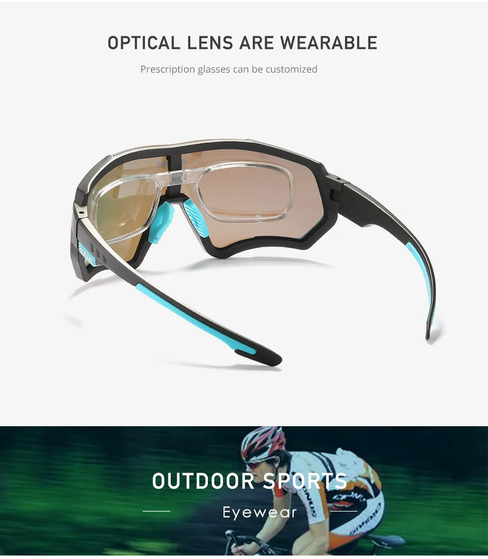 KDEAM Outdoor Sports Herren Sonnenbrille TR90 Polarisierte Sonnenbrille Flash Real Coating Sonnenbrille KD714 CE – Detail 8