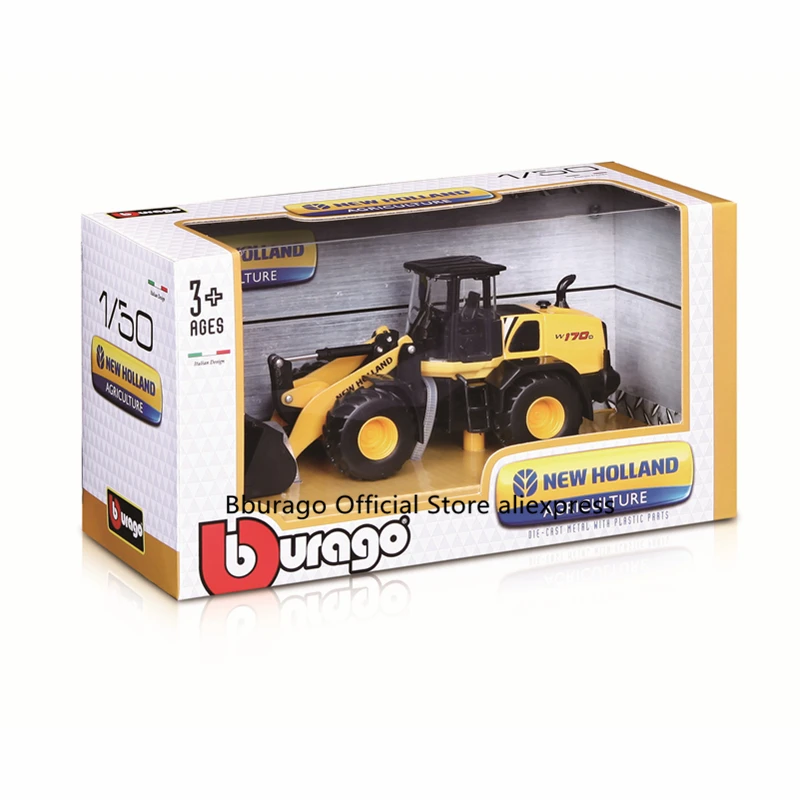 Bburago 1:50 T40.180SLP Telehandler Handler w/Palllet Fork Cars Model Toy Collection Gift