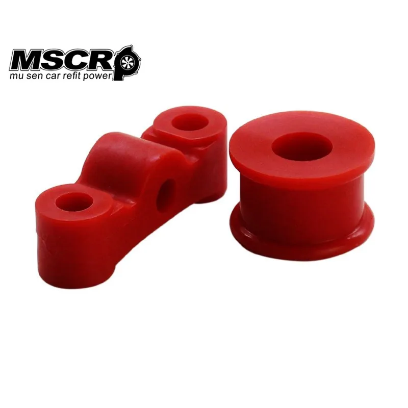 

NEW RED B series POLYURETHANE SHIFTER BUSHING KIT FOR 88-00 CIVIC DOHC B16 B18 2pcs/set