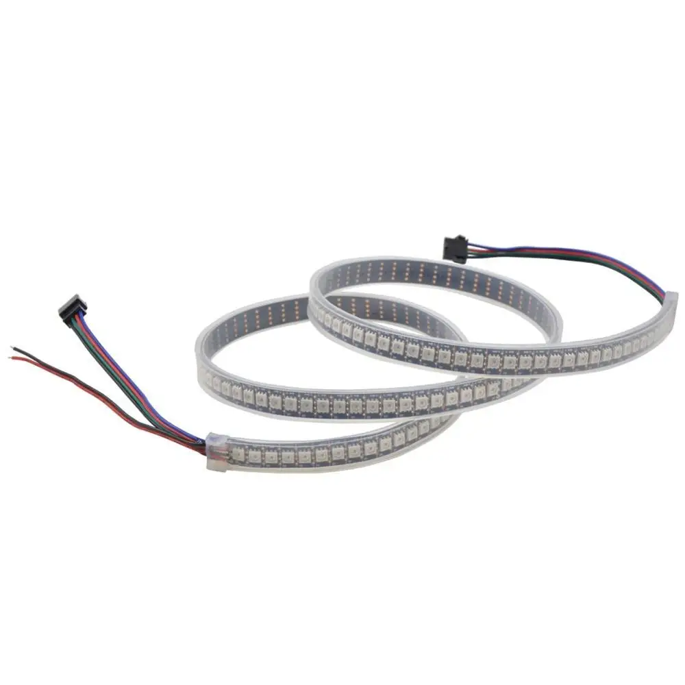 Imagem -06 - Led Pixel Strip 30 60 144 Led Pixels m Dados e Relógio Separado Rgb Individual Endereçável Led Digital Stripdc5v Apa102 Sk9822