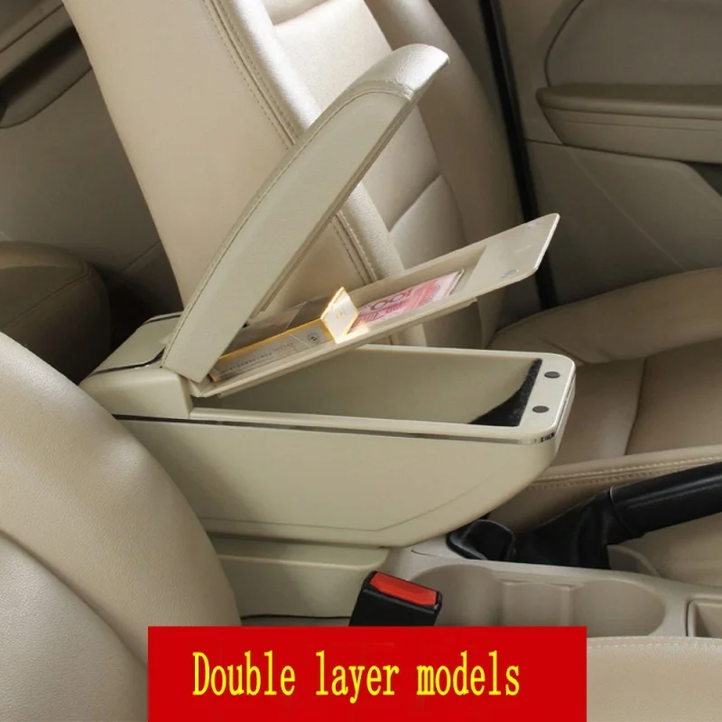 For Chevrolet Aveo T200 / T250 Armrest Box Center Console Storage Cup Arm Rest