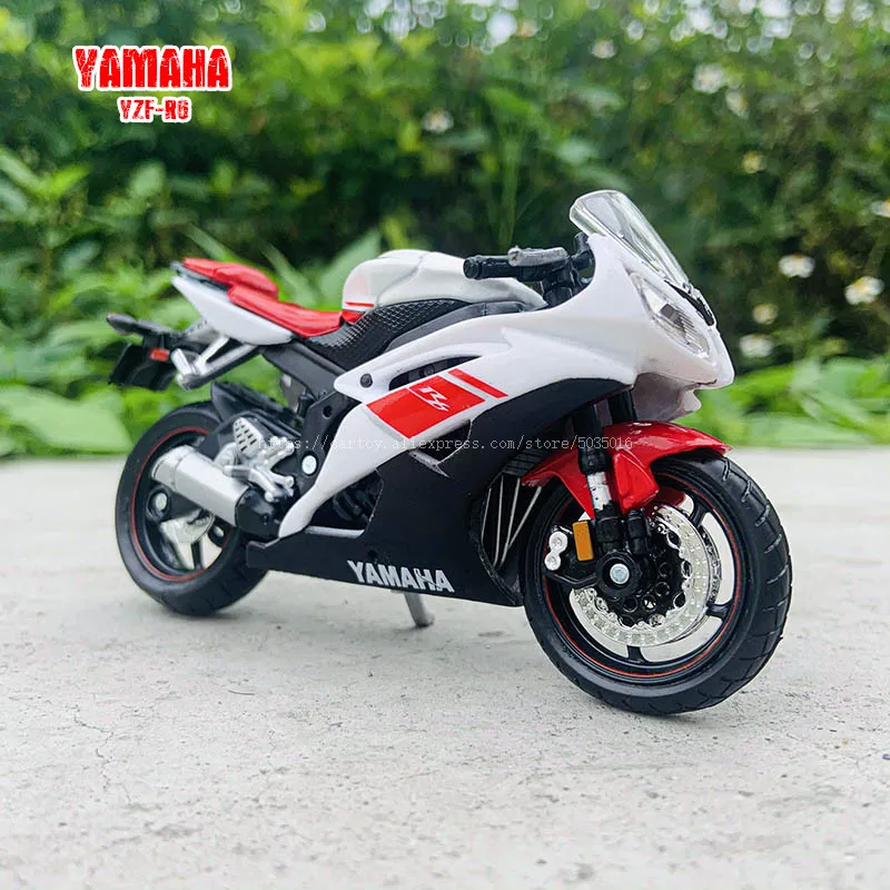 Maisto 1:18 Yamaha YZF R6 Road star original authorized simulation alloy motorcycle model toy car Static collection model