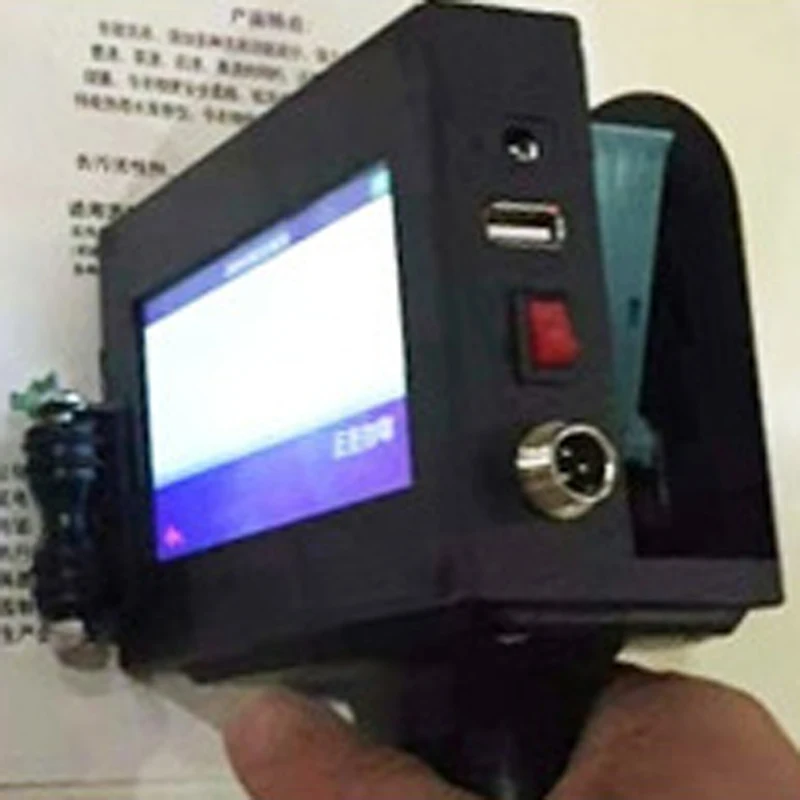ZM-950 طابعة نافثة للحبر الذكية المحمولة تاريخ الإنتاج رمز الطابعة شارة السعر رقم الماكينة رمز رقمي ثنائي الأبعاد