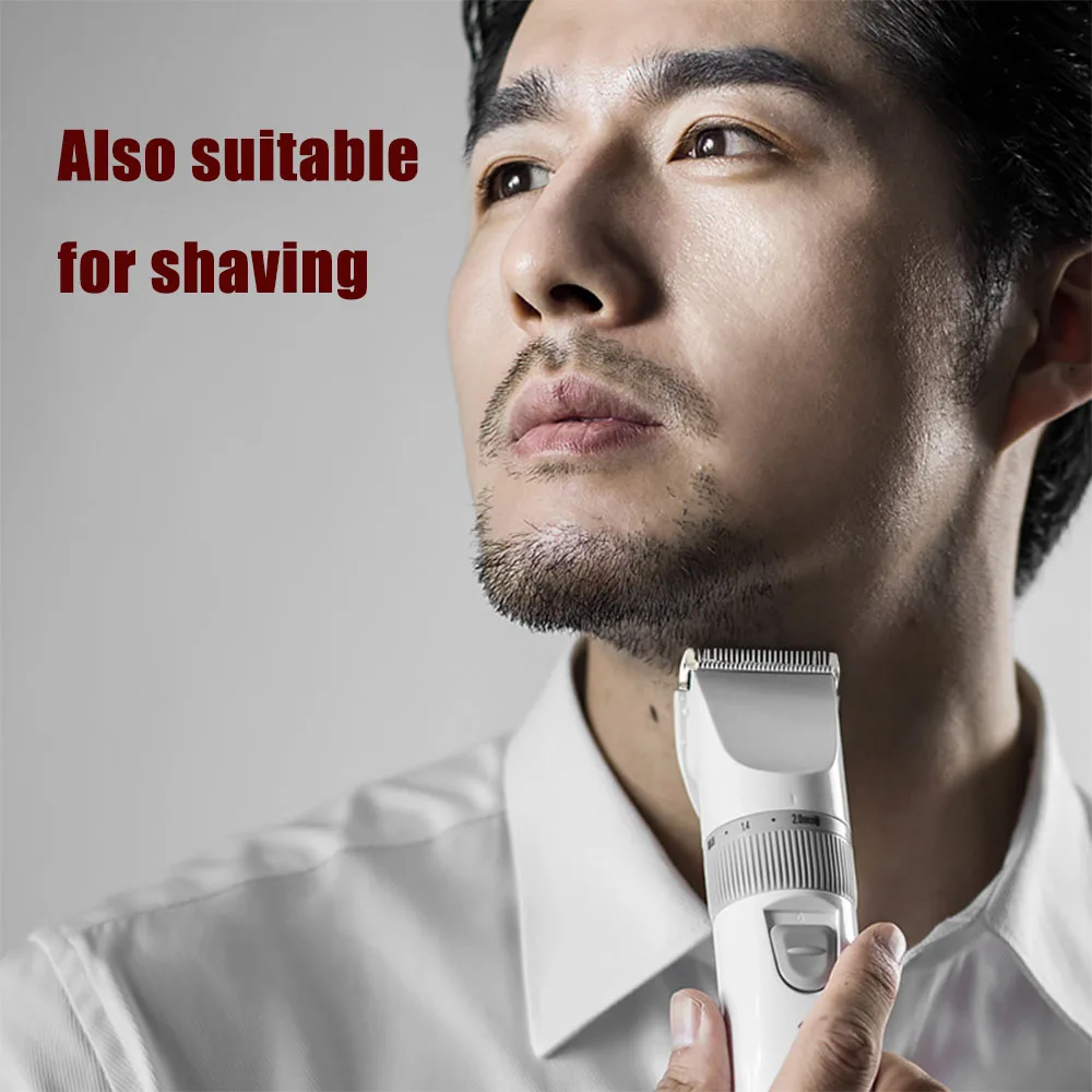 طول تعديل المهنية قص المقص الشعر جزازة المتقلب USB قابلة للشحن اللحية ماكينة حلاقة كهربائية حلاقة الشعر آلة تصفيفة الشعر