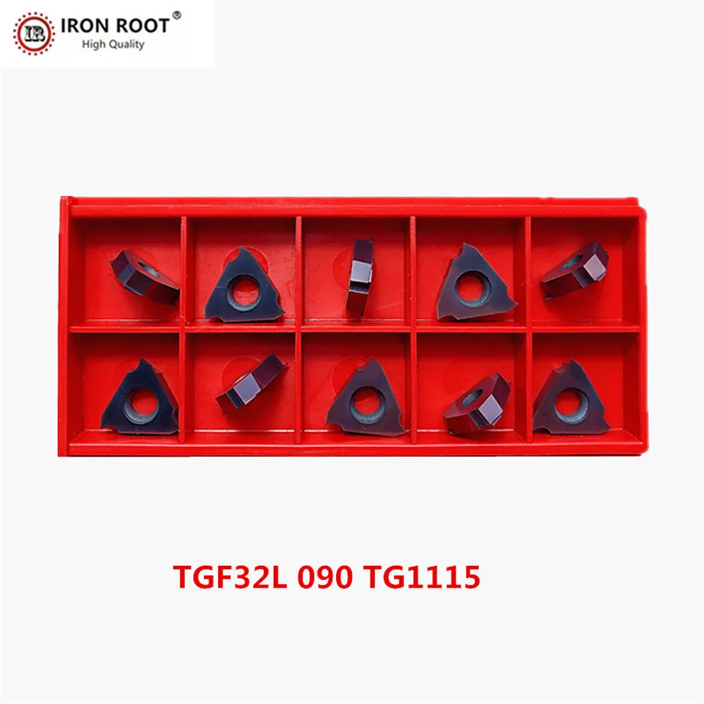 IRON ROOT TGF32R 070 - 090, TGF32L 070, - 090, Shallow Groove Carbide Insert CNC Lathe ToolS For KTGFR/L, CGBR/L Tool Holder