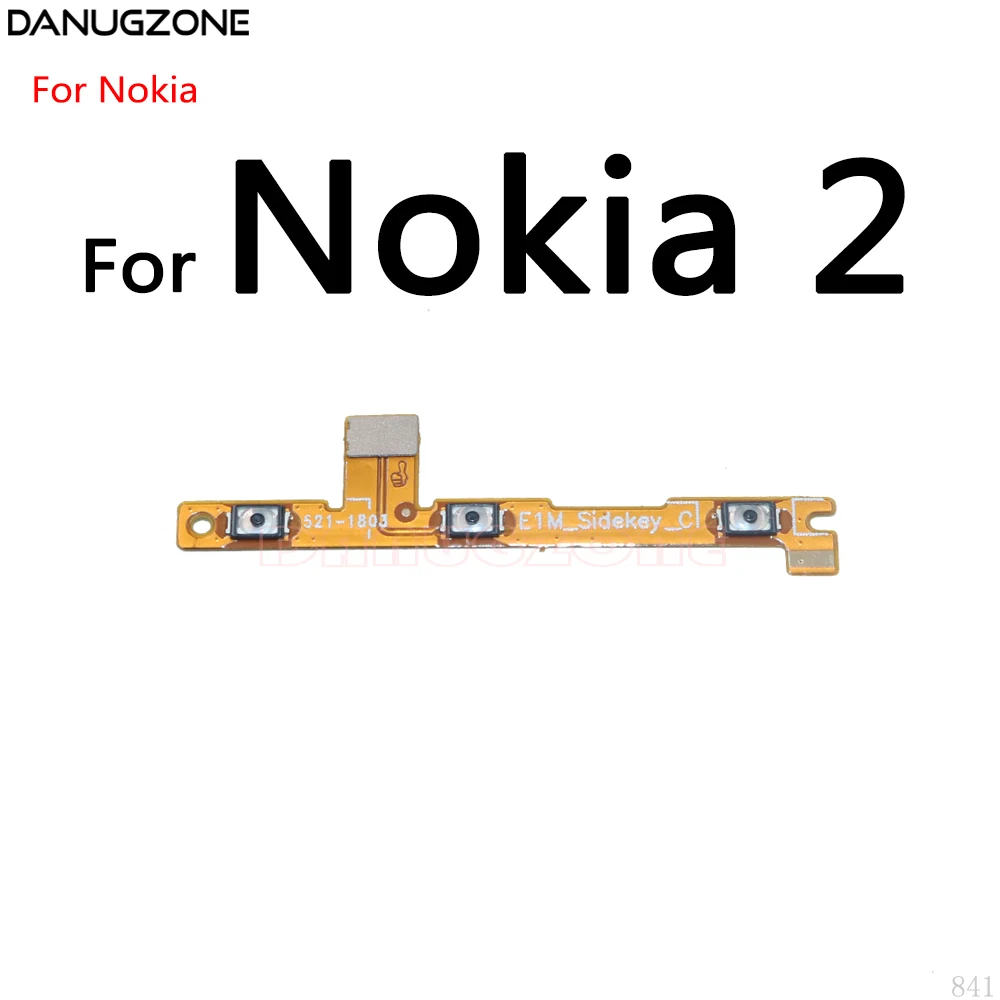 Power Button Switch Volume Button Mute On / Off Flex Cable For Nokia 2 TA-1029 TA-1035 2.1 2.2