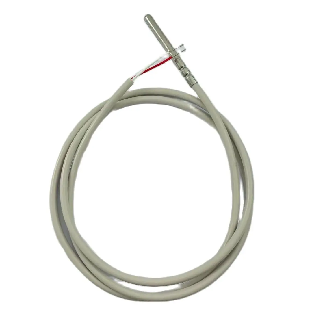 1 Meters NTC50K Temperature Sensor Thermistor Thermal Resistor  with 2 wires PVC coated stainless steel 304 probe