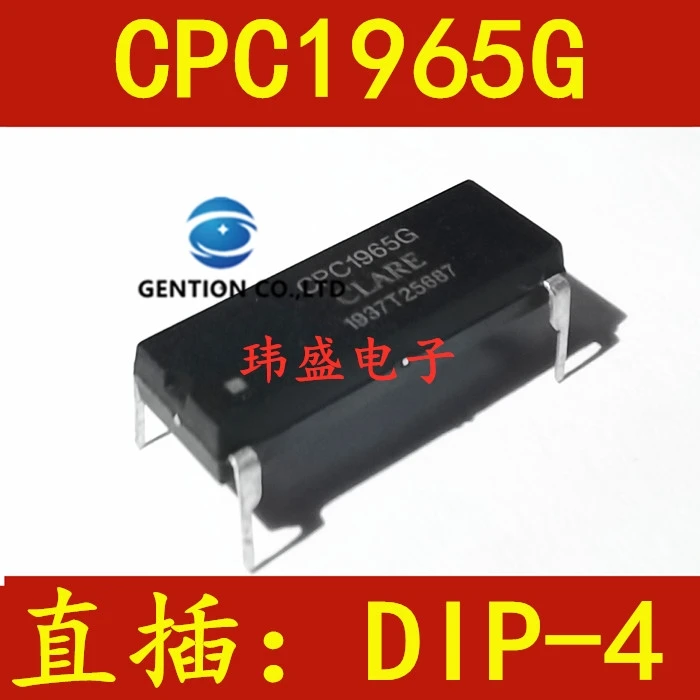 

10PCS CPC1965G light coupled solid state relay double row CPC1965 DIP-4 in stock 100% new and original