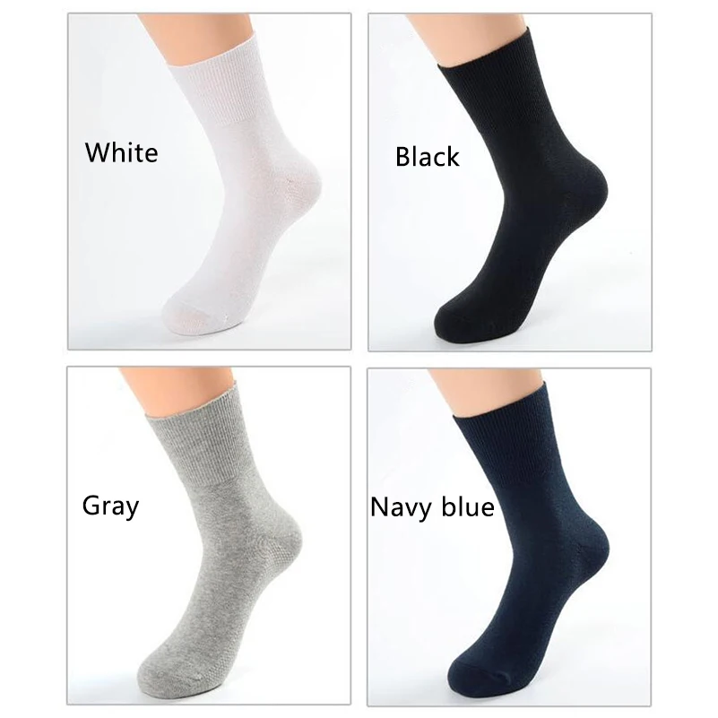 Diabetic Socks Prevent Varicose Veins Socks for Diabetics Hypertensive Patients Free Style Bamboo Fiber Cotton Material