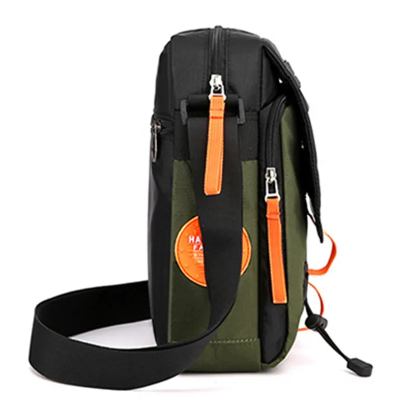 Sac de messager léger en nylon imperméable, sac de voyage de sports de plein air, mode initiée, nouveau style, 2024