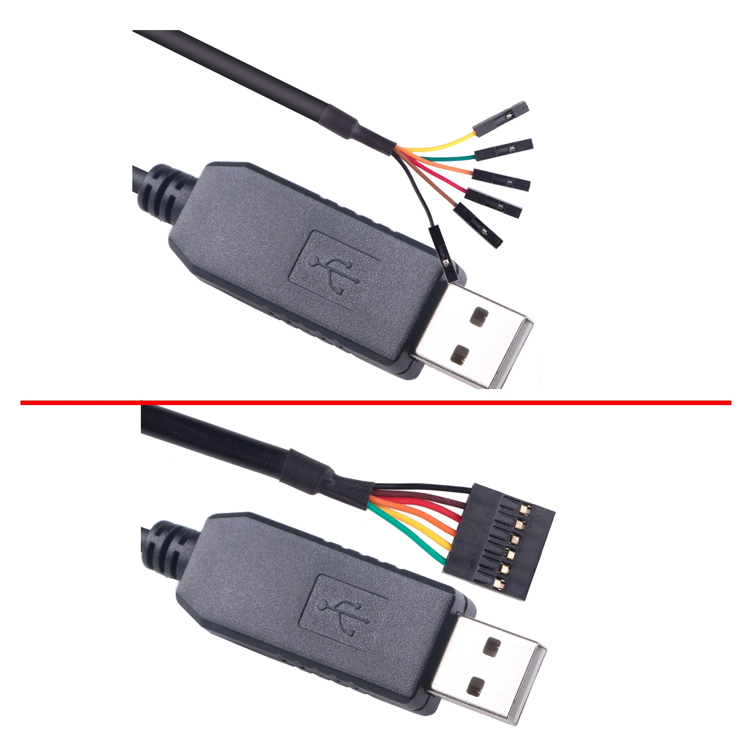 

Prolific PL2303RA USB to 6 Pin 0.1 Inch Terminal Block RS232 Interface Converter Cable