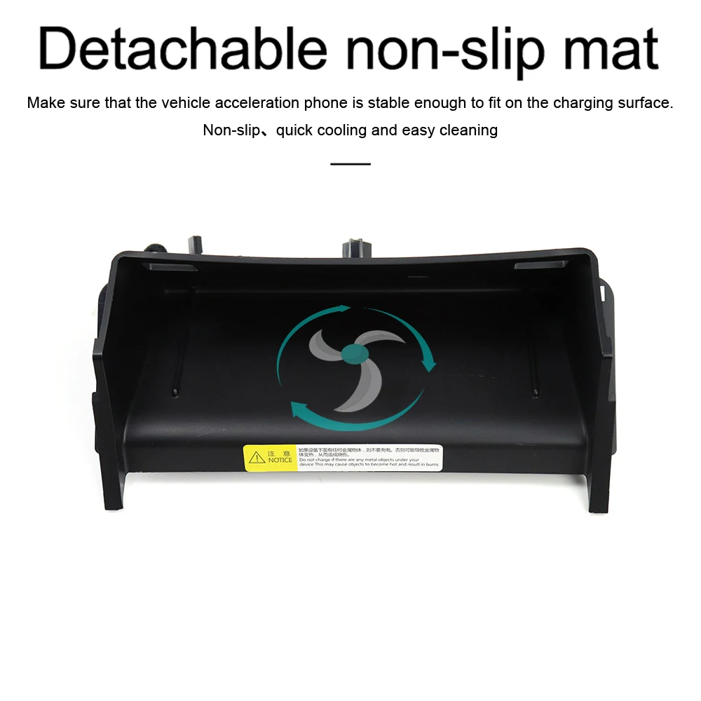 Wireless car charger for Mercedes-Benz GLE/GLS/GL/ML 2014-2019 Intelligent Infrared fast charger Mobile Phone charger wireless