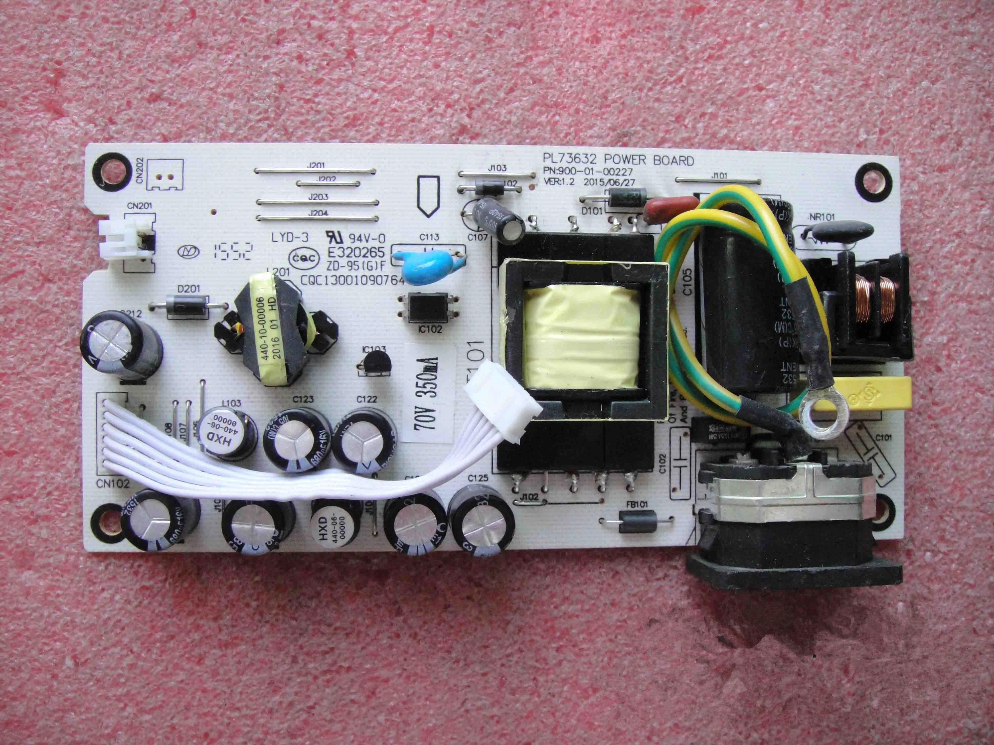 

100% test for M2486A M2285E power board 900-01-00227 E320265 PL73632