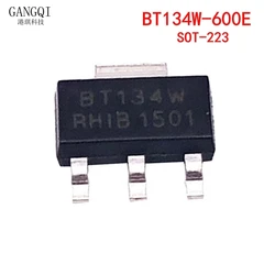 10pcs/lot BT134W-600E BT134W BT134W-600 SOT-223 Triacs Sensitive Gate New IC
