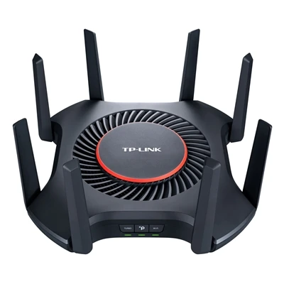 8 Antennas, 8353Mbps WiFi6 Wireless Mesh Router Wi-Fi 6 AX11000 802.11AX, 2.4GHz+5GHz, 2500M WAN/LAN, SFP+ Optical Port, USB3.0