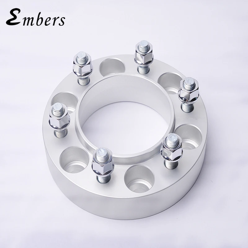 Wheel Spacer Adapter PCD 6x139.7 CB 67.1mm For Mitsubishi Pajero Separador Toyota Hiace Forged Aluminum Alloy 2 Pieces(1 Pair)