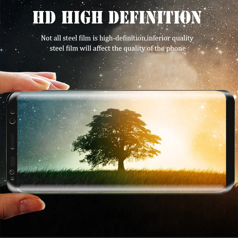 20D Full Curved Tempered Glass For Samsung Galaxy S8 S9 Plus Note 9 8 Screen Protector For Samsung A8 A6 S7 Edge Protection Film