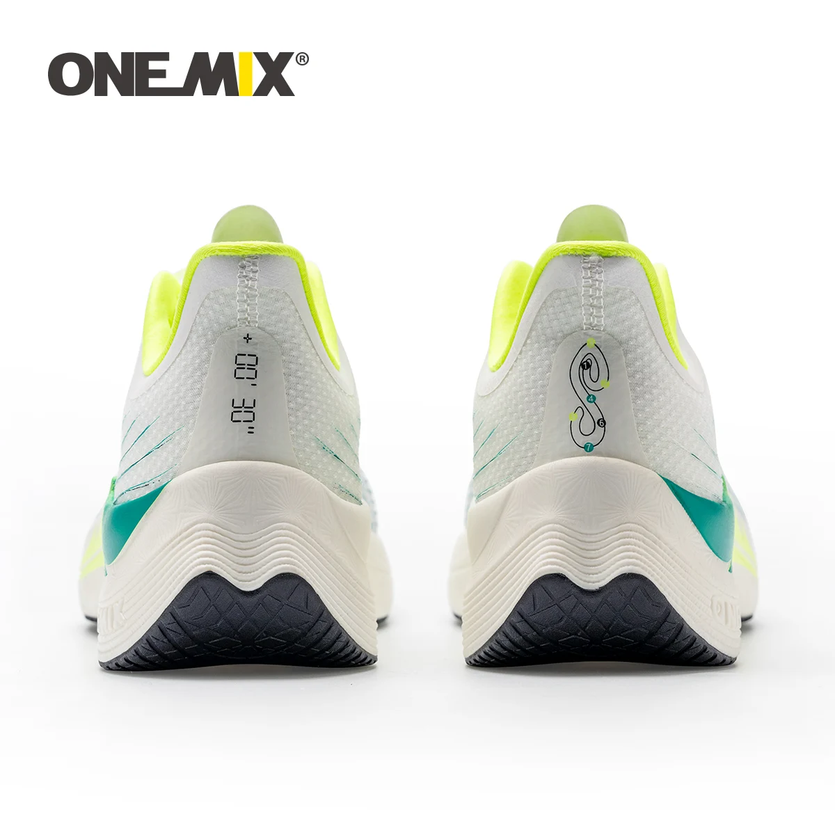 Onemix Women Sneakers Luxury Brand High Quality 2021 New Professional Marathon Carbon Plate Breathable Mesh Running Shoes