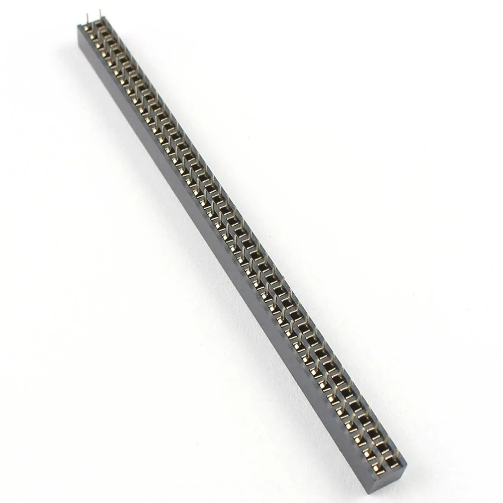 100 teile/los 2,0mm Pin Header 2X40 pin 2x40 Pin 80P Zweireihige Weibliche Gerade Header Pitch buchse Pin Streifen – Detail 4