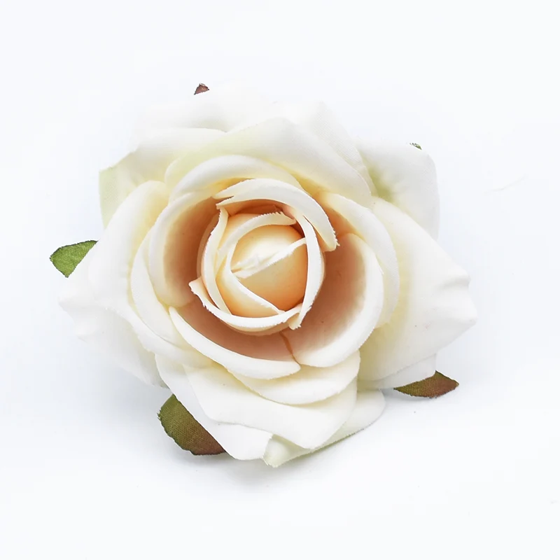 6 Stück Seidenrosenköpfe für Scrapbooking, Hochzeit, Heimdekoration, DIY-Geschenkboxen, Weihnachtsgirlanden, Haushaltsprodukte, Kunstblumen – Detail 13