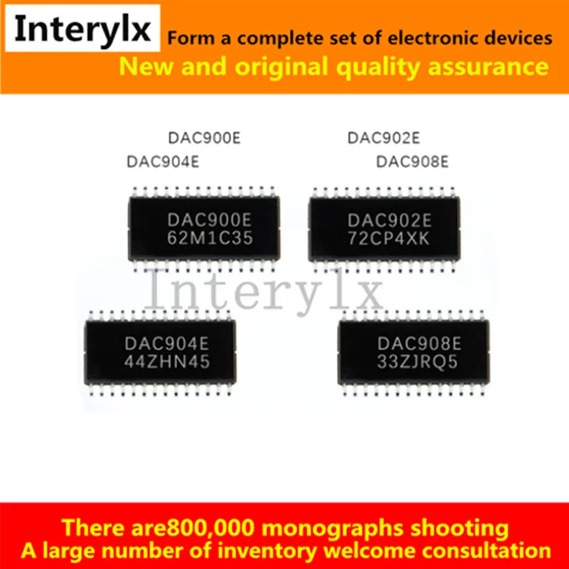 DAC904E DAC908E DAC900E DAC902E TSSOP28 D/a converter chip IC can match Bom list 2Pcs