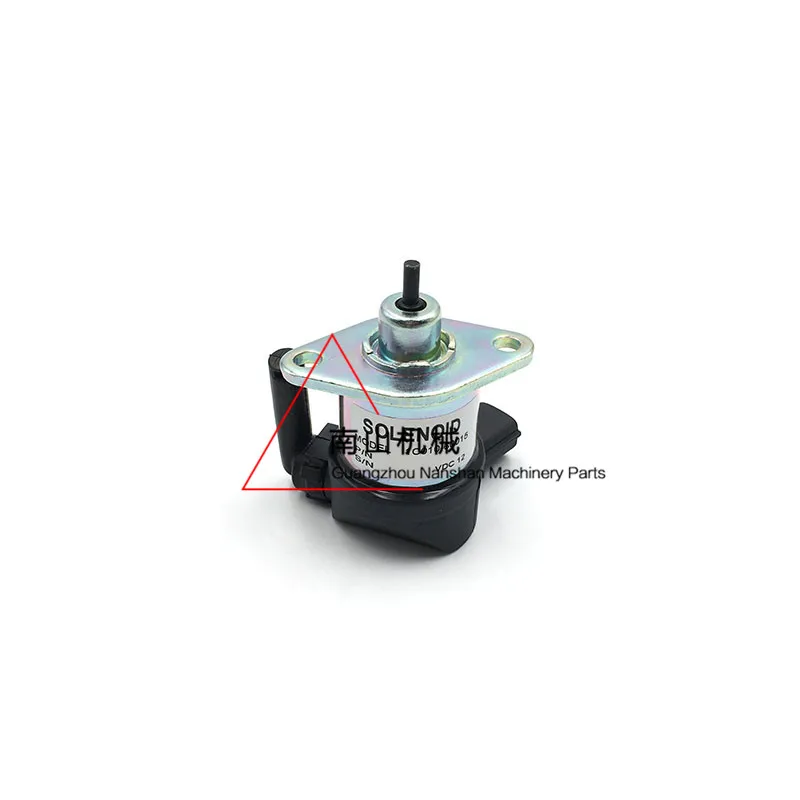 

Free shipping Daewoo Doosan DX70 flameout solenoid valve, KUBOTA engine 17208 flameout switch 12V excavator parts