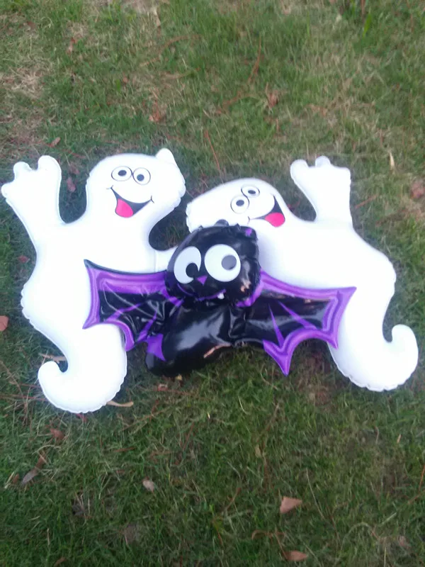 Inflatable Children's Activity Props Tidy Bar Decoration Ghost Festival Halloween Gift Bat Ghost Hot Sale 2021