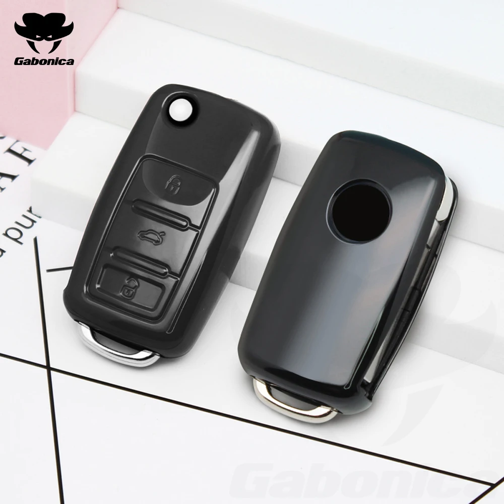 

New Soft TPU Car Key Cover Case Shell fob For Volkswagen VW POLO Tiguan Passat B5 B6 B7 Golf EOS Scirocco Jetta MK6 Octavia