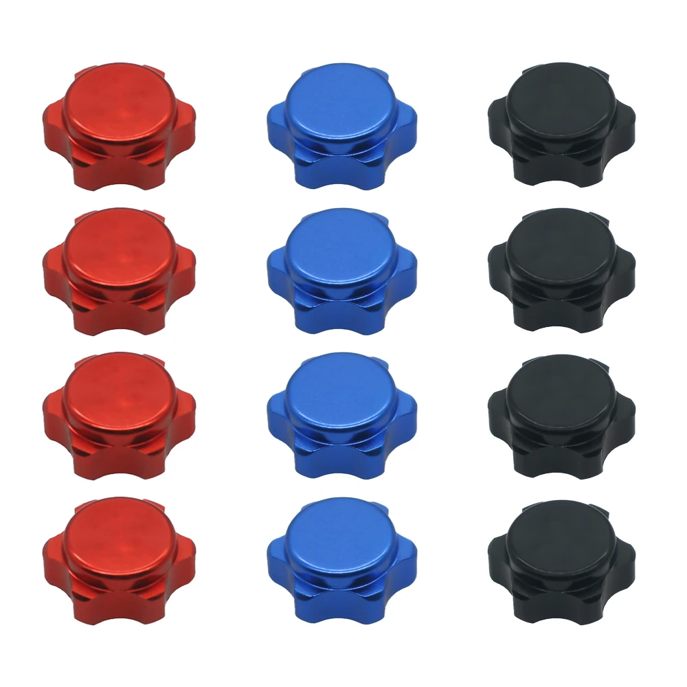 4 PCS/set alloy wheel nut 17mm thread 1.0 for 1/7 Arrma 6s Notorious Kraton Outcast Typhon Talion Infraction Limitless Felony