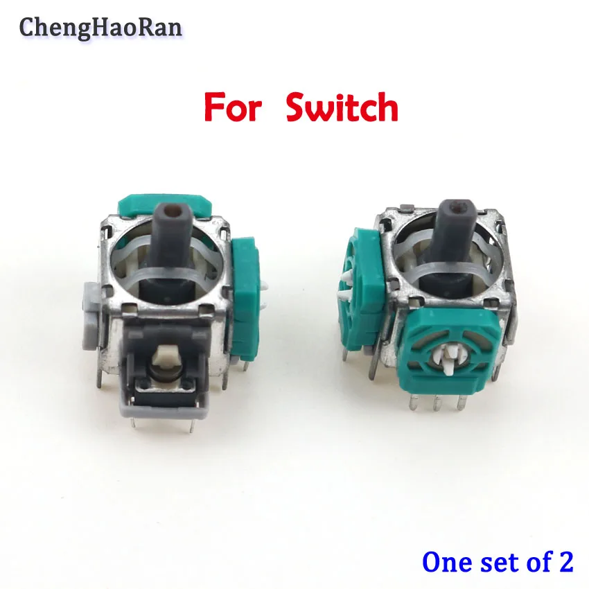 ChengHaoRan 2pcs Nintend Switch pro handle original 3D joystick NS PRO manipulation remote pole 3D remote sensing