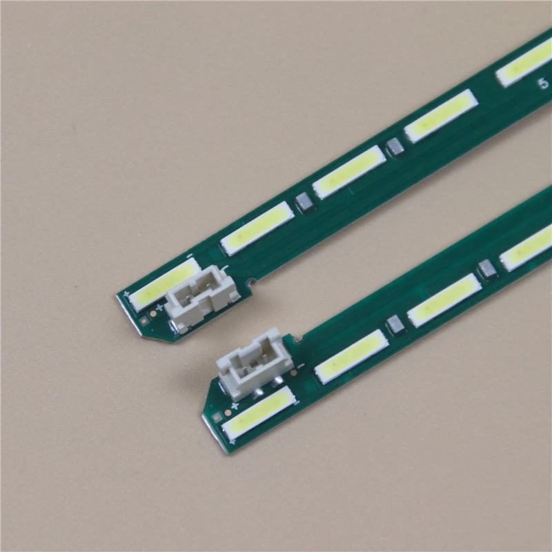 2PCS LED Array Bars 49inch FHD L- R-Type REV 0.3 G1GAN01-0791A -0792A LED Backlight Strips TV'S Matrix Kit LED Lamps Lens Bands