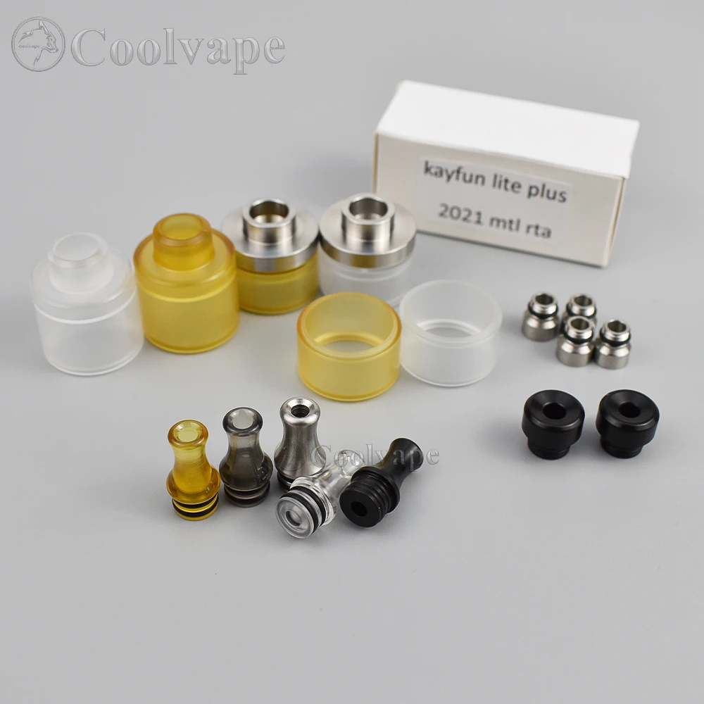 

SXK Kayfun lite plus 2021 mtl rta 22 мм 24 мм аксессуары 316ss pei pc материал для электронной сигареты Kayfun lite plus rta tank Atomizer